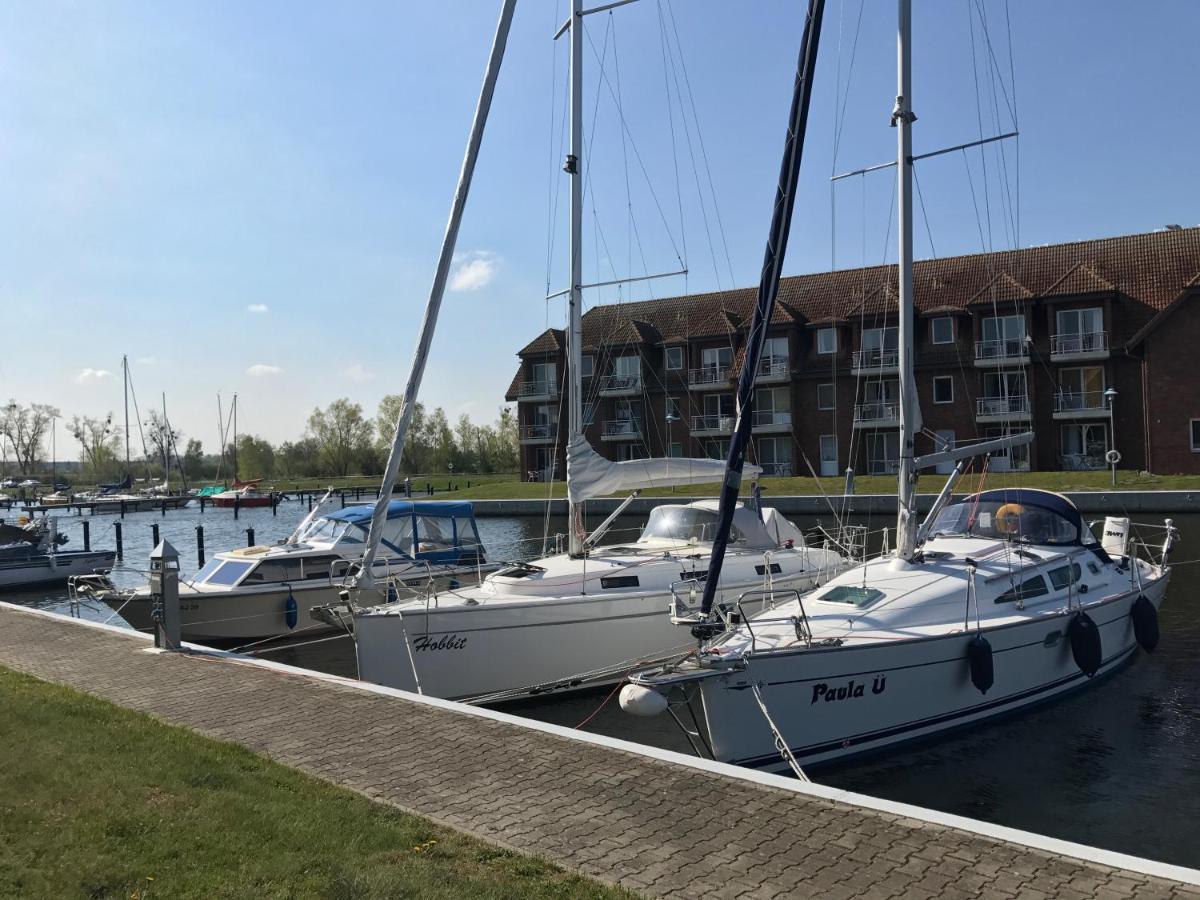 Blick Auf Yachthafen An Der Ostsee Ueckermünde Екстериор снимка